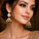Kundan earrings