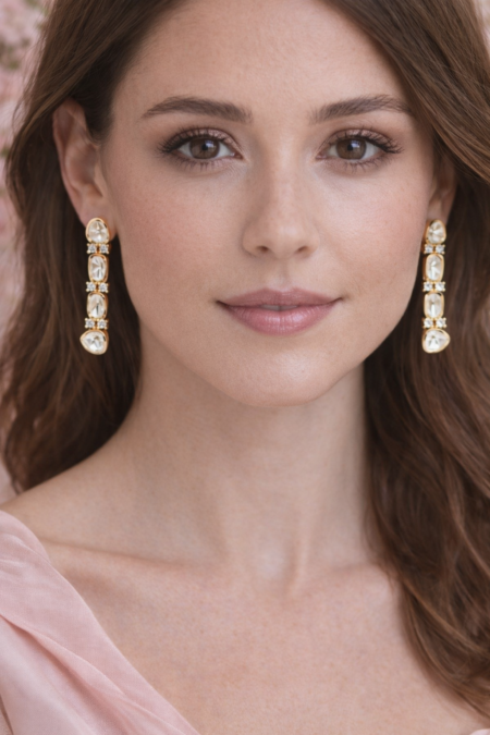 Kundan earrings